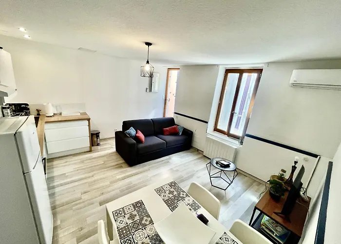 Διαμέρισμα Parenthese A Deux - T2 Cosy & Calme - Patio - Terrasse - Climatise - Proche De La Cite Medievale *